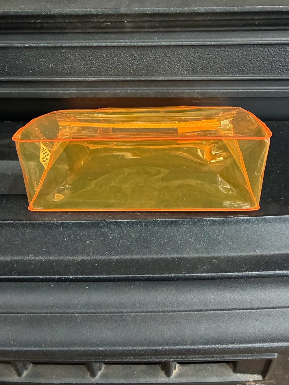 Sol de Janeiro Orange Jelly Bag Cosmetic Makeup Case Never Used - Picture 4 of 7